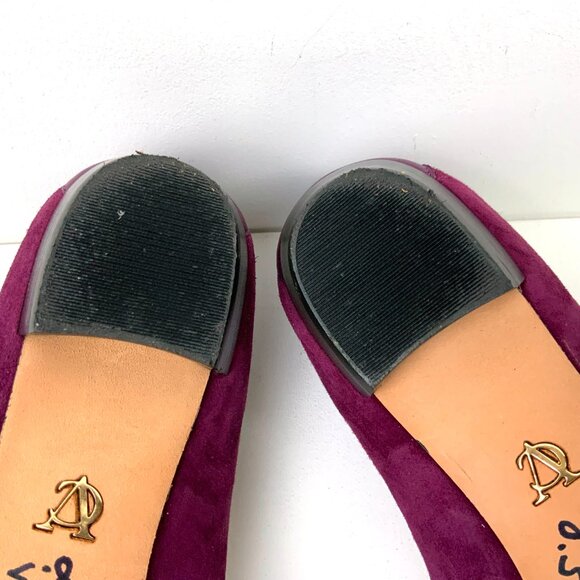 VC Signature 'Nancy' Tassel Loafer In Plumberry Sz 8.5M - Picture 13 of 16